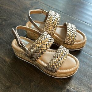 Dolce Vita “Vigor” Girls Rose Gold Sandals